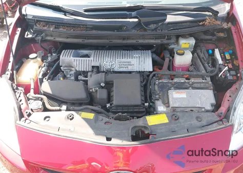 2011 Toyota Prius Two из США, поврежденный, VIN JTDKN3DU6B1374988